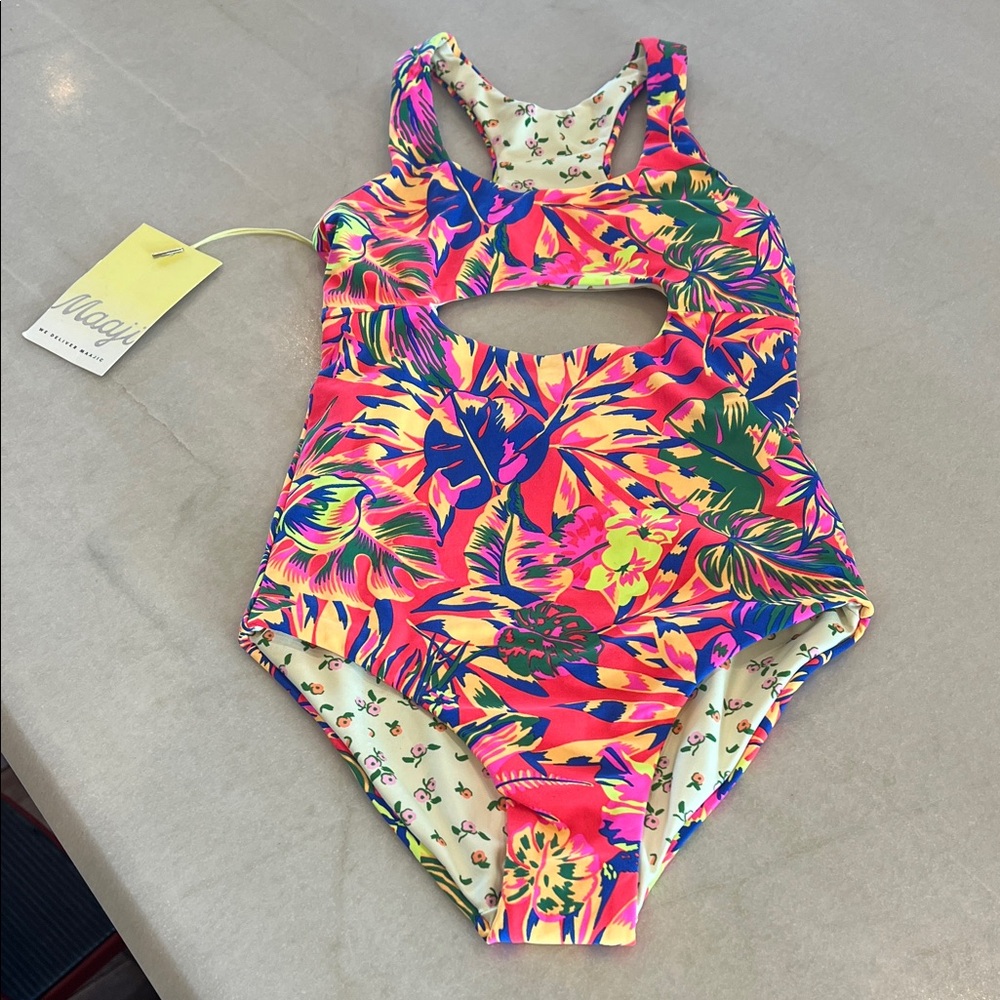 Maaji reversible Kids one piece swimsuit